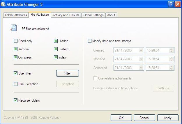 Attribute Changer 5.10