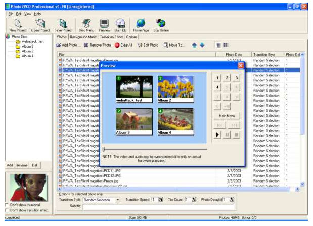 Photo2VCD Professional 2.7