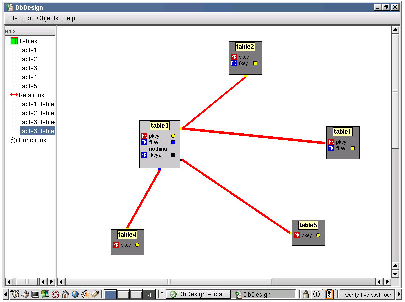 DbDesigner preview 2