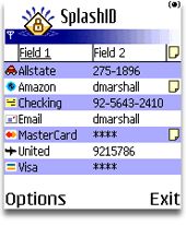 SplashID for Symbian S6&nbsp;