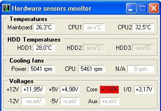 Hardware Sensors Monitor 4.1.3.2