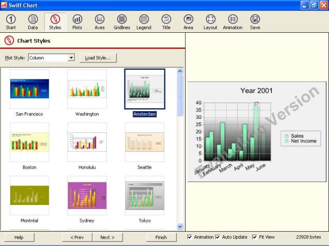 Swiff Chart 2.5 NT/2000/XP