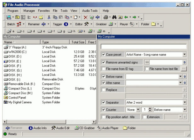 File Audio Processor 3.3&nbsp;