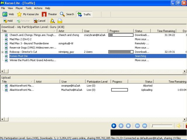 KaZaA Lite++ 2.40