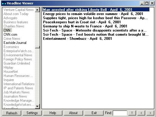 Headline Viewer 0.97