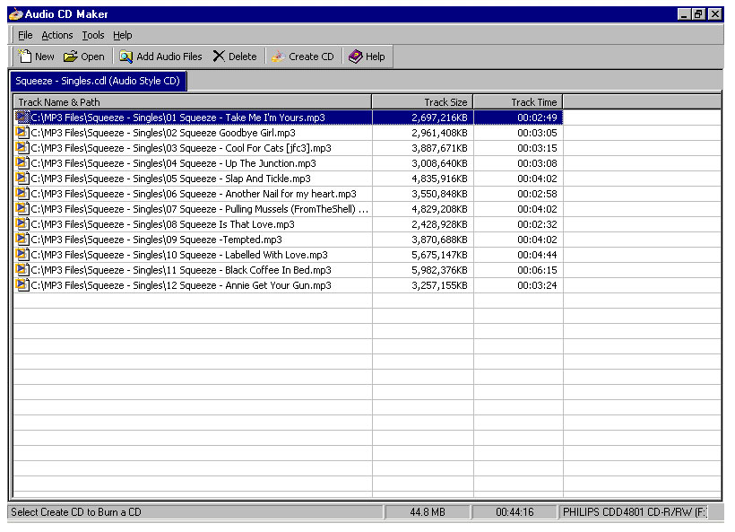 Audio CD Maker 5.2&nbsp;