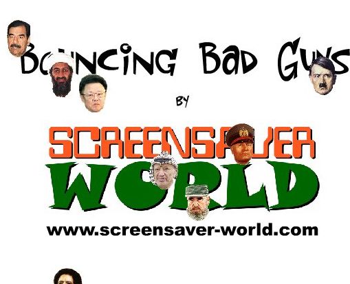 Bouncing Bad Guys Screensaver 1.0