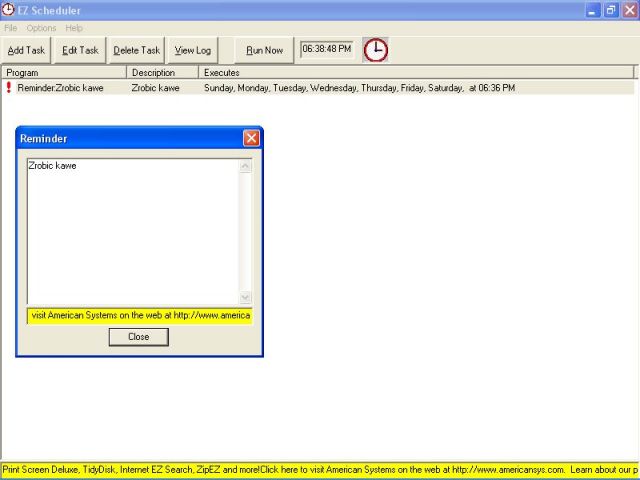 EZ Scheduler 1.2a
