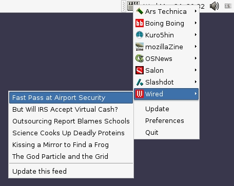 Yet Another RSS Reader 0.1.5