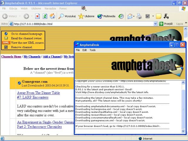 AmphetaDesk 0.93