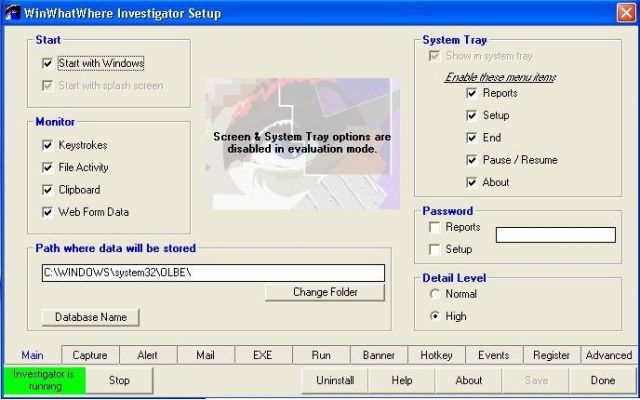 WinWhatWhere Investigator 4