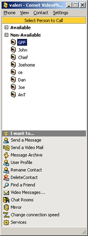 Comet VideoPhone 4.0